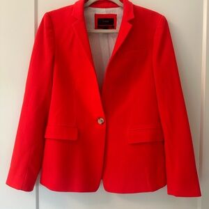 J. Crew Red Blazer